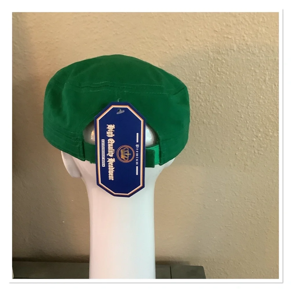 Green Rhinestone Cap - Picture 4 of 5